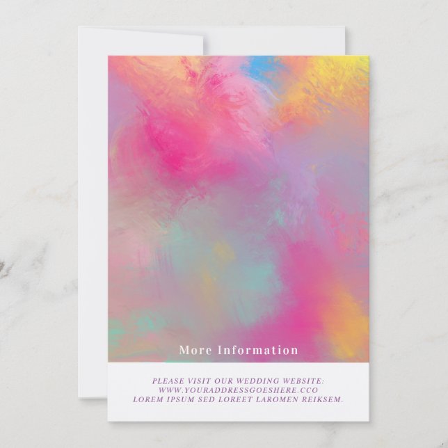 Klistra in minimala klistra in lösenordsinbjudning inbjudningar (Framsida)