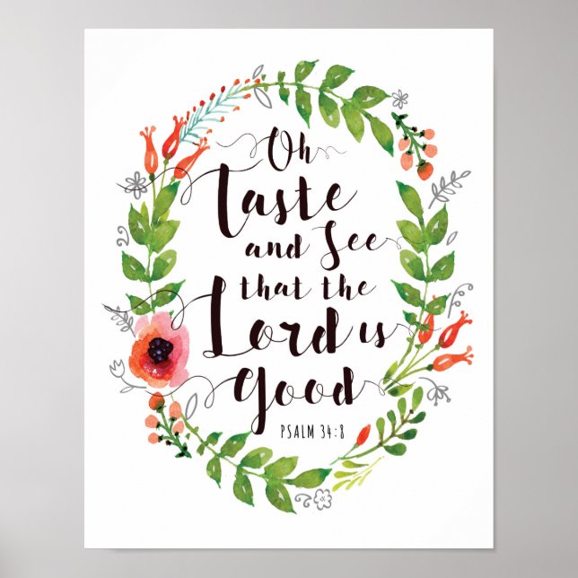 Klistra in och se Bra Art Print Poster (Framsidan)