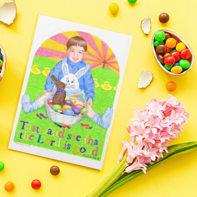 Klistra in och se Påsk inspirationskort Helg Vykort (Skapare uppladdad)