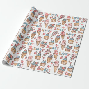 Klistra in Papprare Presentpapper