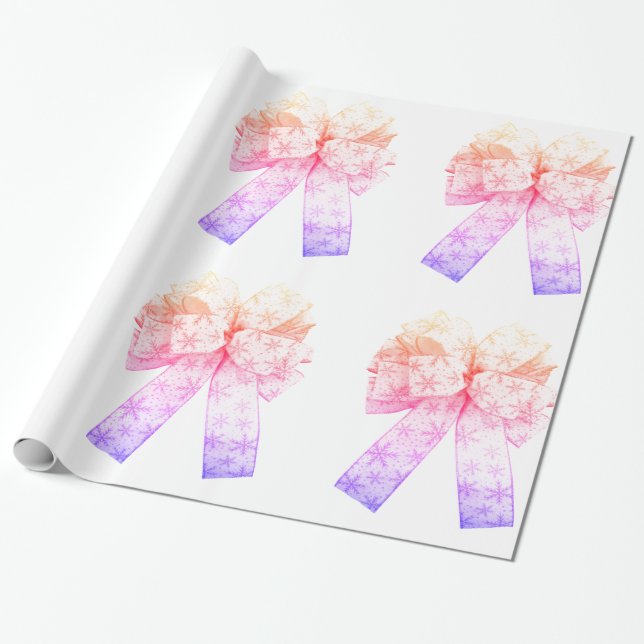 Klistra in radbrytning Pappert Presentpapper (Utrullad)