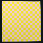 Klistra in Rosa Gult Checkerboard-Vintage för  Tygservett<br><div class="desc">Klistra in Rosa och Gult Checkerboard-Vintage.</div>