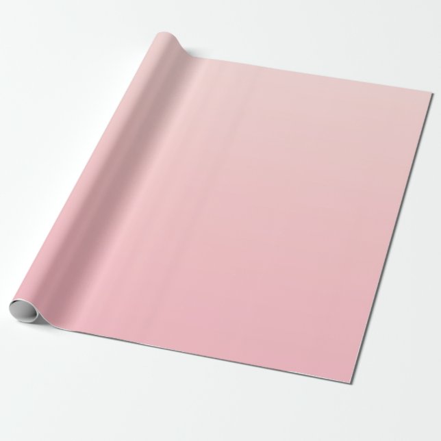 Klistra in Rosa - övertoningsbakgrund Presentpapper (Utrullad)