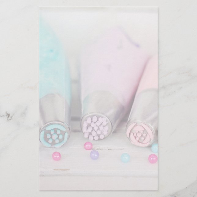 Klistra in Verktyg-fotografi av Färgaden Kaka deko Brevpapper (Framsida)