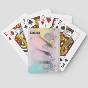 Klistra in Verktyg-fotografi av Färgaden Kaka deko Casinokort