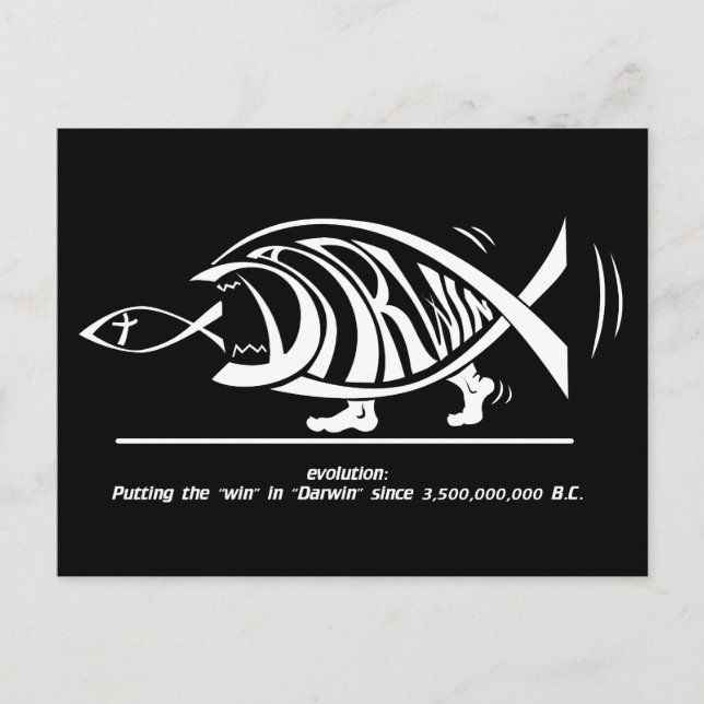 Klistra in vinet i Darwin (på sethness@deviantart) Vykort (Framsida)