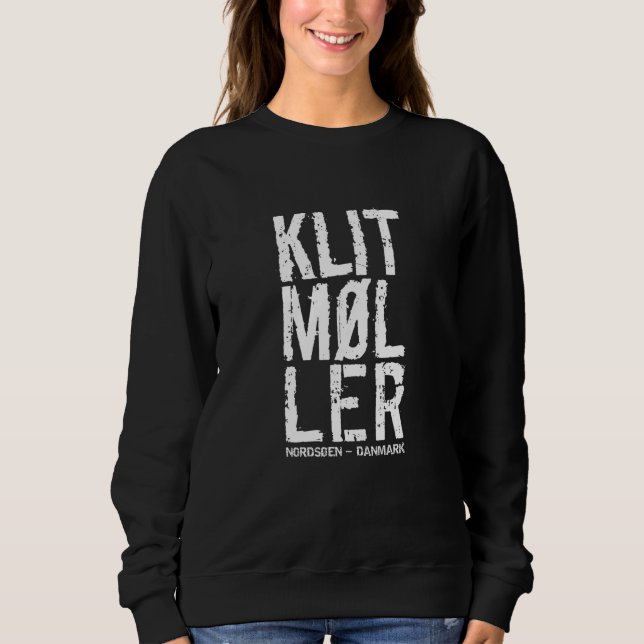 Klitmøller Klitmoeller North Jutland Denmark North T Shirt (Framsida)