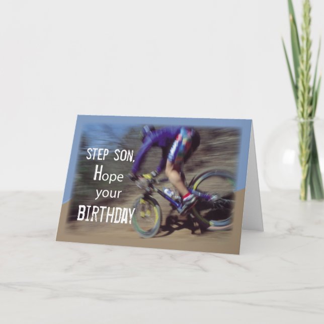 Kliva födelsedagen för Sonsportmountainbiket Kort (Framsida)