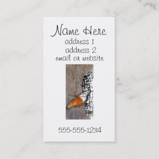 Kliva in i verklighet visitkort