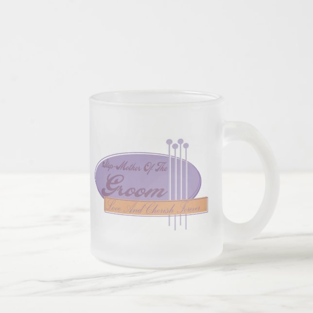 Kliva-Mor av brudgummuggen Frostad Glasmugg (Höger)