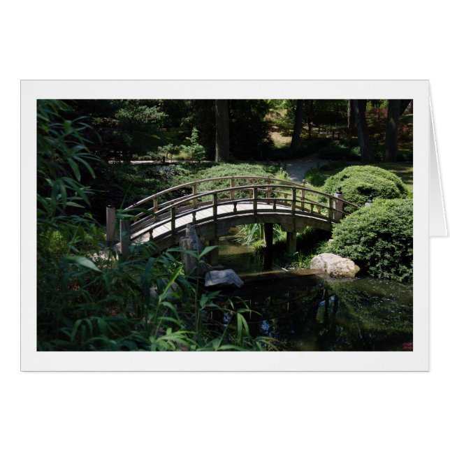 Kliva överbryggar hälsningskort (Framsidan Horizontal)