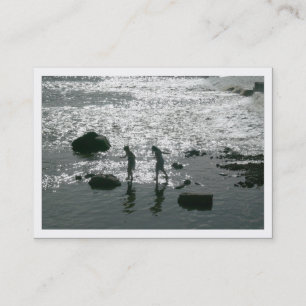 Kliva stenar, mini- foto visitkort