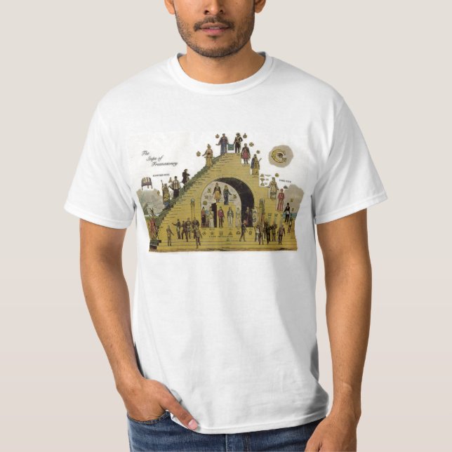 Kliver av Masonryutslagsplats T Shirt (Framsida)