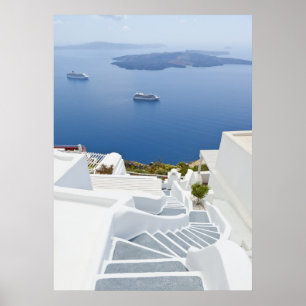 Kliver av Santorini Poster