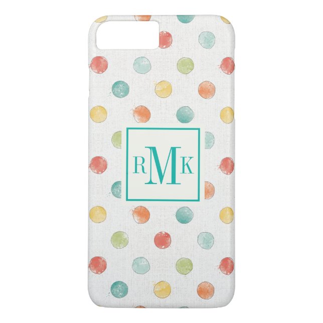 Kliver fundersama fjärilar för Monogram | Case-Mate iPhone Skal (Baksida)