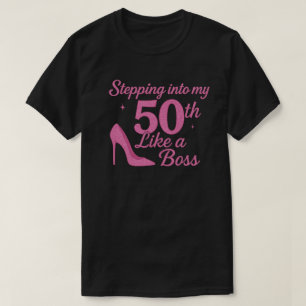 Kliver In I 50-årsfirande Som En Chef T Shirt