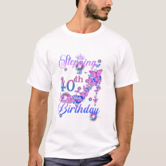 Kliver In I Min 40-årsdag T Shirt