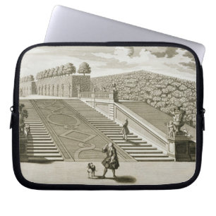 Kliver till den trädgårds- terrassen, laptop sleeve