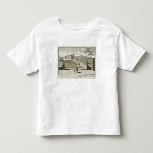 Kliver till den trädgårds- terrassen, t-shirt (Framsida)