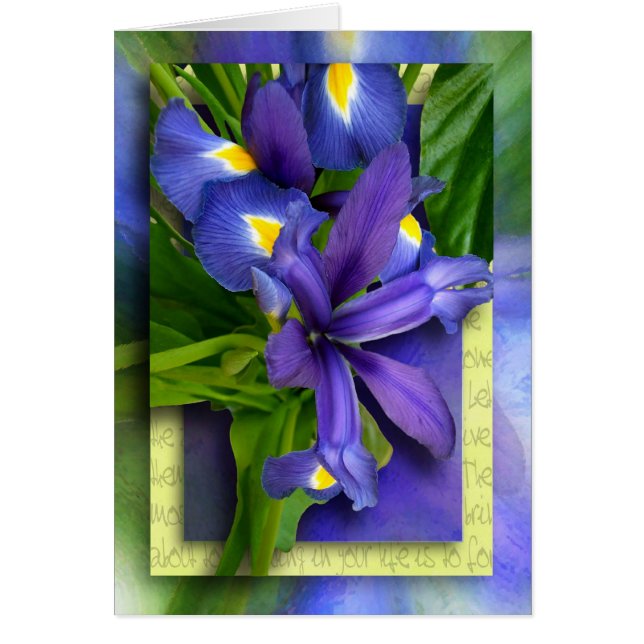 Kliver till förlåtelse hälsningskort (Framsidan)