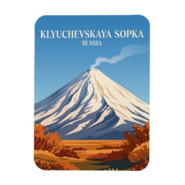 Kljutjevskaja Sopka Ryssland Magnet