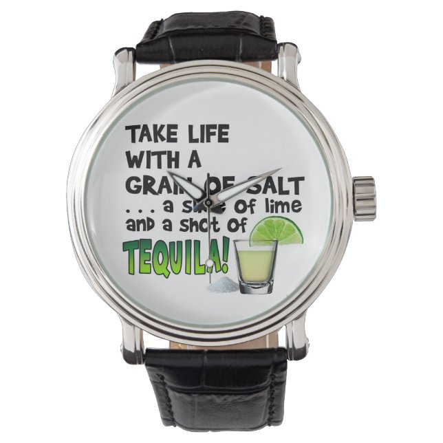 KLLOCKOR - LIV, LIME, SALT, TEQUILA! ARMBANDSUR (Framsida)