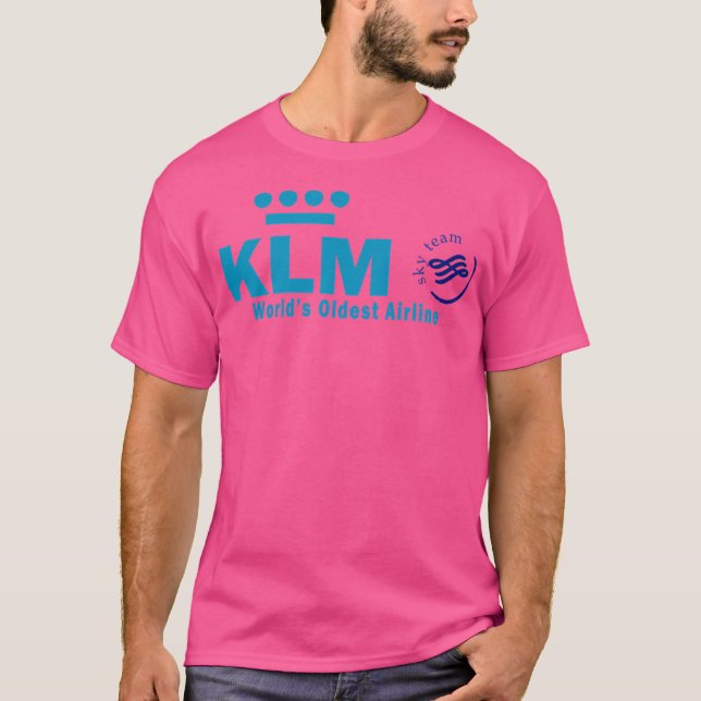 Klm Airlines T Shirt (Framsida)