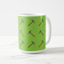 Klo Hammer Tecknad Kaffemugg