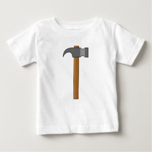 Klo Hammer Tecknad T Shirt