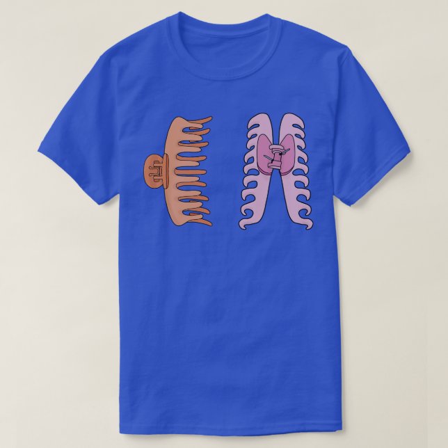 Klo hårklipp t shirt (Design framsida)