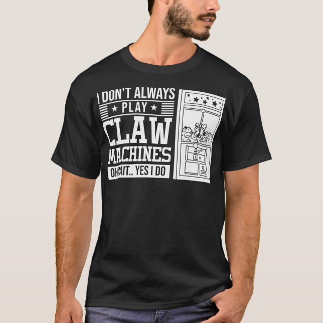 Klo Maskin Gift Skill Crane Maskin T Shirt (Framsida)