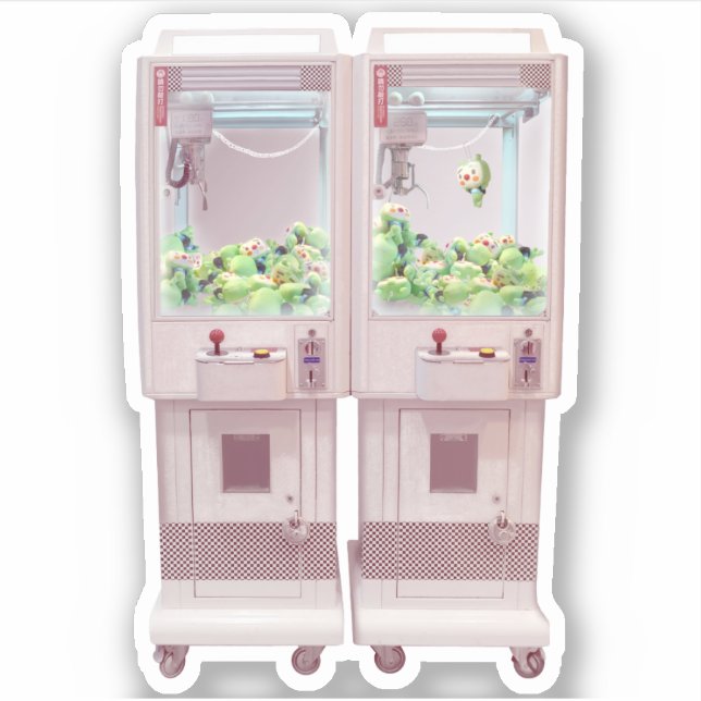 Klo Maskin Klistermärken (Framsida)