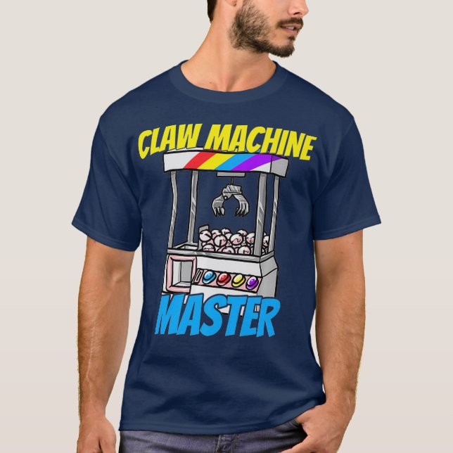 Klo Maskin, mästare i Crane Game Enthusiast Gift T Shirt (Framsida)