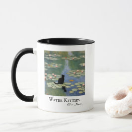 Klo Monet Vatten Lilies Cat Pond Mugg