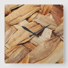 Klock av akrylvägg i basket fyrkantig klocka