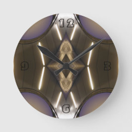 Klock för designer för modernt Contemporary Rund Klocka