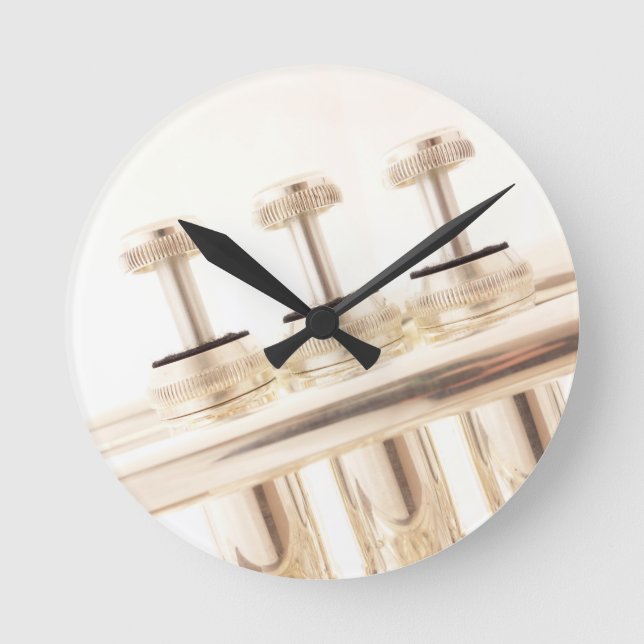 Klock för kornetventiler rund klocka (Framsida)