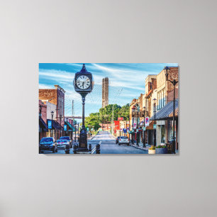 Klock i Cape Girardeau Canvastryck