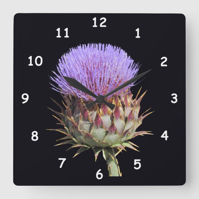 Klock - Thistle Fyrkantig Klocka (Framsida)