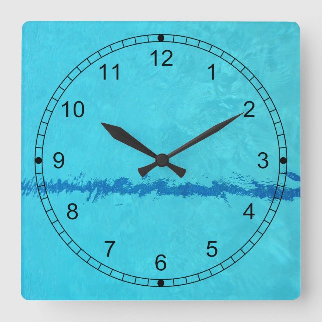 Klocka - Bassäng-tid (Framsida)