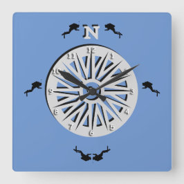 Klocka - Divers and Compass