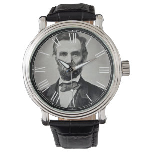 Klocka för Abraham Lincoln presidentvintage