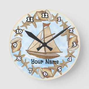 Klocka för antika marinbåtar