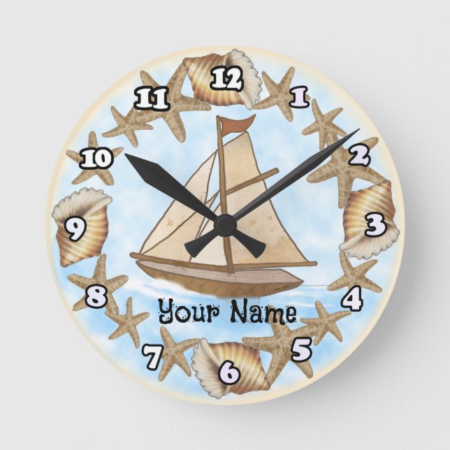 Klocka för antika marinbåtar (Framsida)