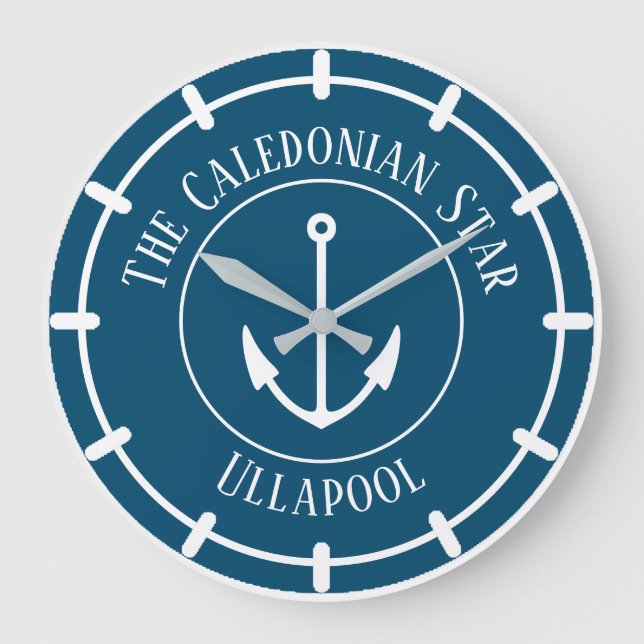 Klocka för en Boat. Fraktens stora klocka (Framsida)