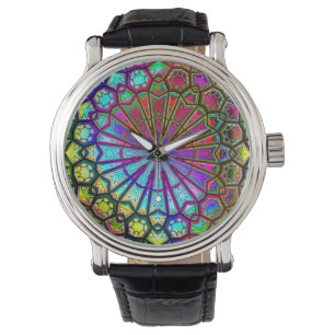 Klocka för Kaleidoscopekonst 14 & siffer-