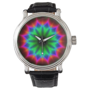 Klocka för Kaleidoscopekonst 17 & siffer-
