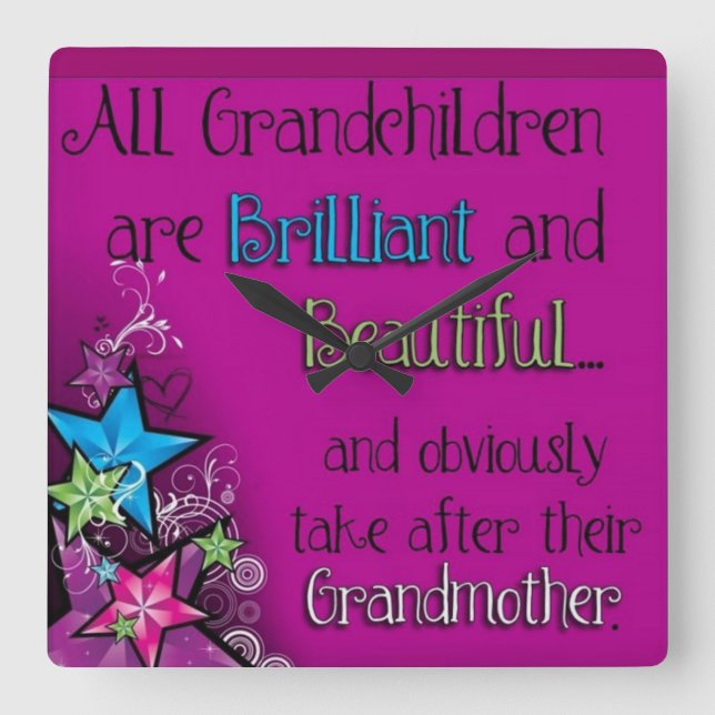 klocka för mormödrar (Framsida)