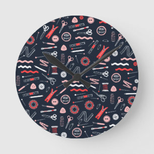 Klocka för sätesvägg