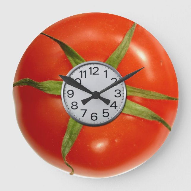 klocka för tomatväggen (Framsida)